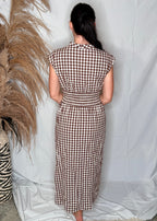 Piper Plaid Maxi Dress