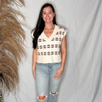 Geo Sweater Vest