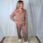 Mauve Cozy Top & Pant Set