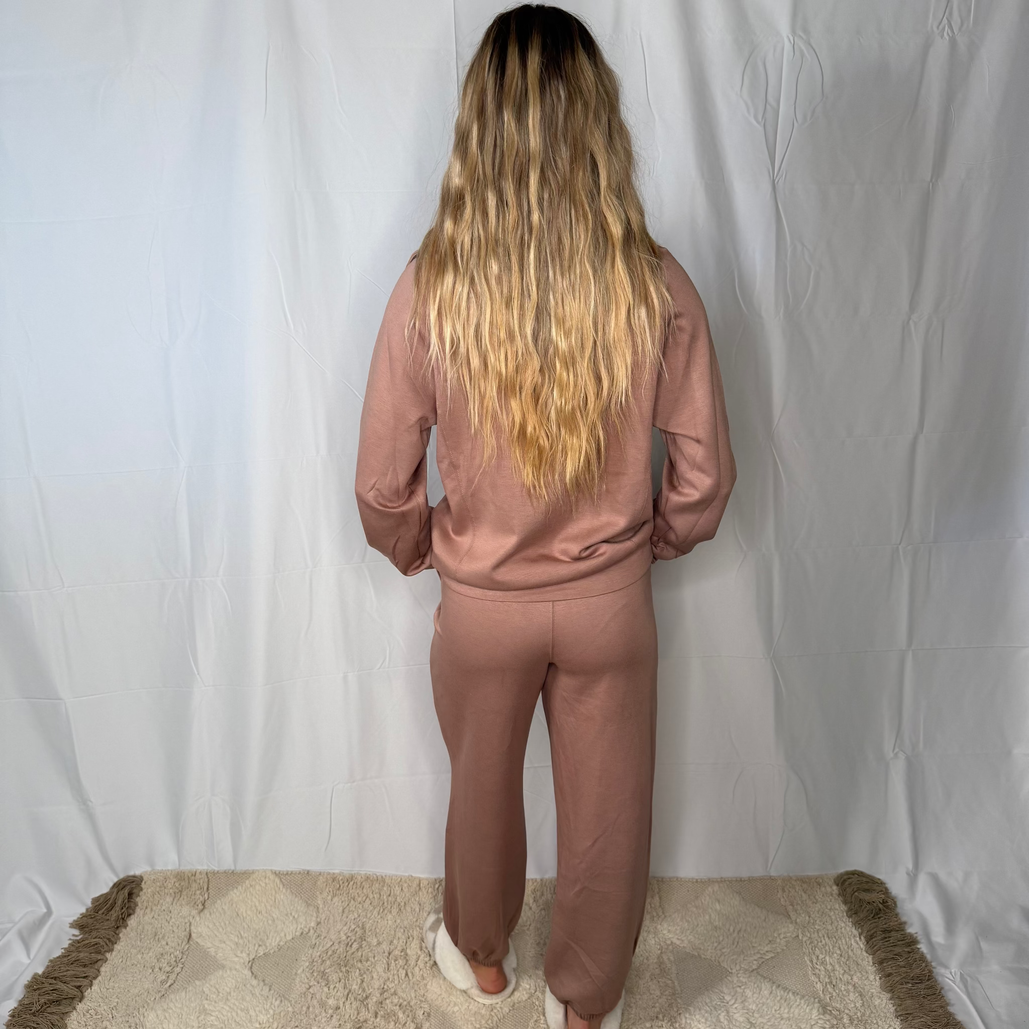 Mauve Cozy Top & Pant Set